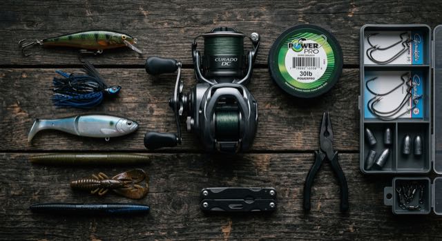 Premium fishing tackle selection